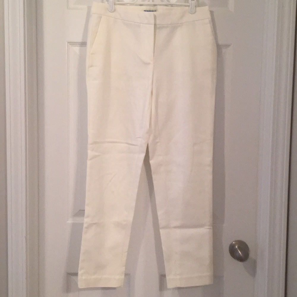 Cynthia white dress pants